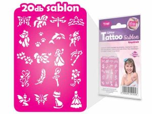 Sablon szett - lányoknak - 21 db-os    Tytoo TY50105 - Image 4