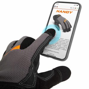 Munkavédelmi kesztyű - "XL" - vágásálló, érintőképernyős ujjbegy    Handy 11141XL - Image 5