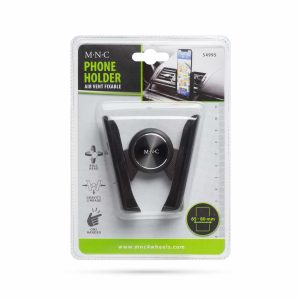 Telefontartó - szellőzőrácsra rögzíthető - fekete    MNC 54995 - Image 5