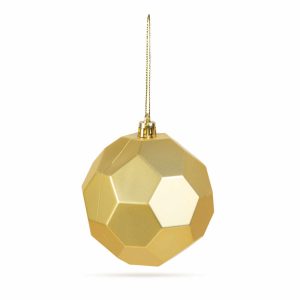 Karácsonyfadísz szett - gömbdísz - arany - 6 db / csomag    Family 58762A - Image 5