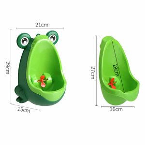 Műanyag falra szerelhető bili / piszoár - béka     W1115 - Image 5