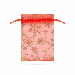 Organza ajándéktasak - 3 féle - 10 x 15 cm    Family 58078A - Image 6