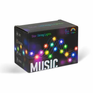 Smart fényfüzér - csillag - zene mód - USB - 25 RGB LED - 5 m - Bluetooth     58385 - Image 6