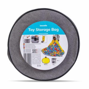 Összehúzható játéktároló szőnyeg - Ø135 cm    Bewello BW4009 - Image 6