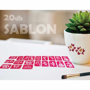 Sablon szett - lányoknak - 21 db-os    Tytoo TY50105 - Image 6