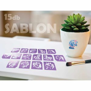 Lovak és Unikornisok sablon szett - 15 db-os    Tytoo TY50156 - Image 7
