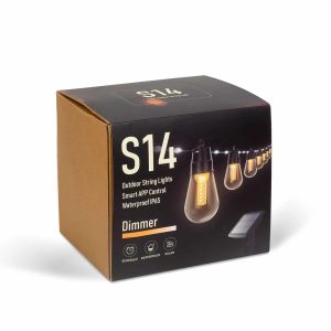 Smart szolár fényfüzér - 25 db fehér LED - állítható színhőmérséklet - 13,6 m - bluetooth     11744 - Image 6