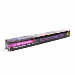 Sterilizáló UV lámpa - USB - 6 UV LED - 2000 mAh - 378 x 34 mm     A0323 - Image 8