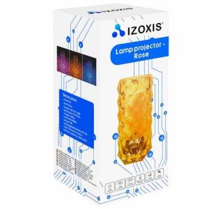 Rózsa hatású RGB LED-es lámpa - akkumulátoros - akril - USB     DA01021 - Image 8