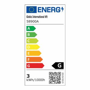 Fényfüzér - 50 db LED - melegfehér - hálózati - 5 m - 8 program    Family 58900A-WH - Image 9