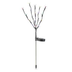 Leszúrható szolár virág - 20 színes LED - 65 cm    Garden of Eden 11274 - Image 2