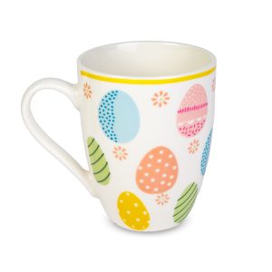 Húsvéti dekoráció - porcelán bögre - 340 ml     CMK-7826 - Image 2