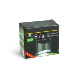 Szolár lámpa - fali - 10 x 5 x 8 cm - 4 fehér SMD LED    Garden of Eden 11783 - Image 4