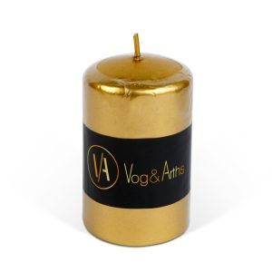 Gyertya - arany, illatmentes - 130 g    Vog und Arths 58807B - Image 2
