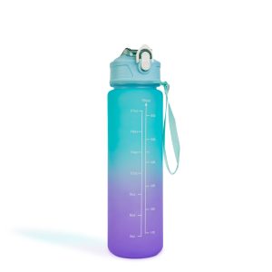 Sport kulacs - 750 ml - opálos - kék-lila színátmenetes    Family 57220 - Image 3