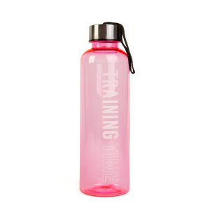 Sport kulacs - műanyag, átlátszó - 550 ml - 3 színben    Family 57216 - Image 4