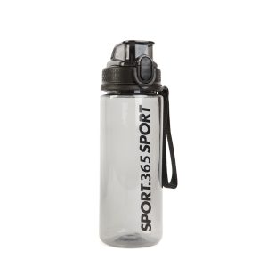 Sport kulacs - műanyag, átlátszó - 600 ml - 3 színben    Family 57211 - Image 7