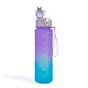 Sport kulacs - 750 ml - opálos - kék-lila színátmenetes    Family 57220 - Image 9