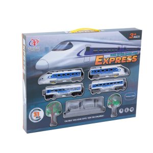 Express kisvasút - vasútállomással - elemes - 5 féle pálya     DA00353 - Image 2