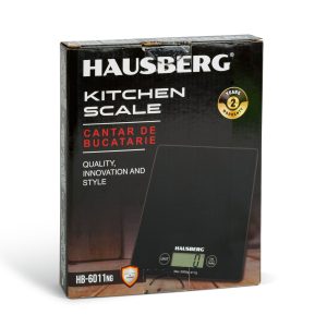 Üveg konyhamérleg - fekete     DA00517 - Image 3