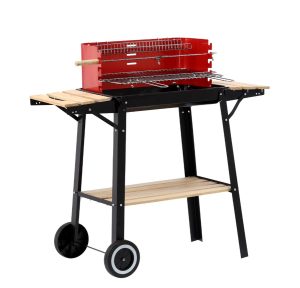 Grillsütő kerekekkel - 93 x 42 x 84 cm     DA01149