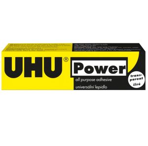 UHU univerzális átlátszó ragasztó POWER TRANSPARENT 45 g    UHU U40328