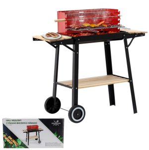 Grillsütő kerekekkel - 93 x 42 x 84 cm     DA01149 - Image 3