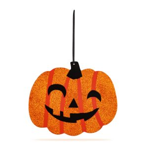 Halloween-i dekoráció - tök - akasztható - fa - 30 x 25 cm     56573 - Image 2