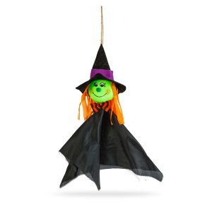 Halloween-i dekoráció - felakasztható - boszorkány - 48 x 44 cm     56594A - Image 2