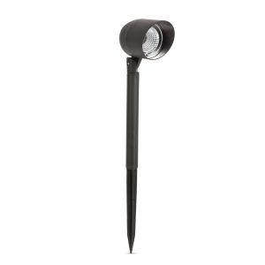 LED-es szolár lámpa fényvetővel - fekete - 410 mm    Garden of Eden 11251 - Image 3