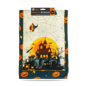 Halloween-i dekoráció - asztalterítő futó - halloween-i motívumokkal - 184 x 33 cm     56595A - Image 3