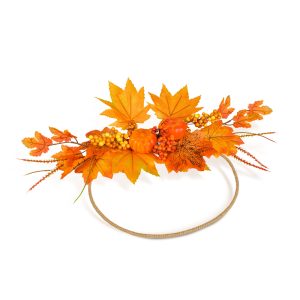 Őszi dekoráció - koszorú / kopogtató - 24 cm - 3 féle     59041 - Image 2