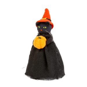 Halloween-i dekoráció - szellem, macska, tökfej - 21 cm     56578 - Image 4