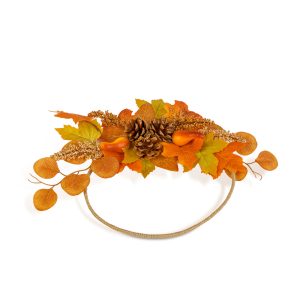 Őszi dekoráció - koszorú / kopogtató - 24 cm - 3 féle     59041 - Image 3