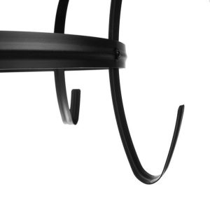 Kerti grill fedővel - 56 cm - fekete     DA00115 - Image 4