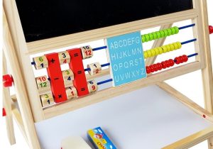 Fa rajztábla, mágnestábla - óra, számok     DA00242 - Image 4