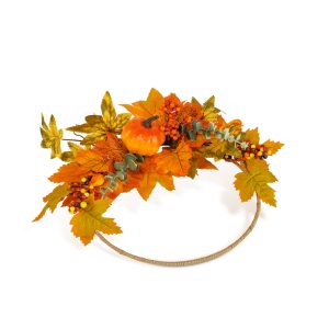Őszi dekoráció - koszorú / kopogtató - 24 cm - 3 féle     59041 - Image 4